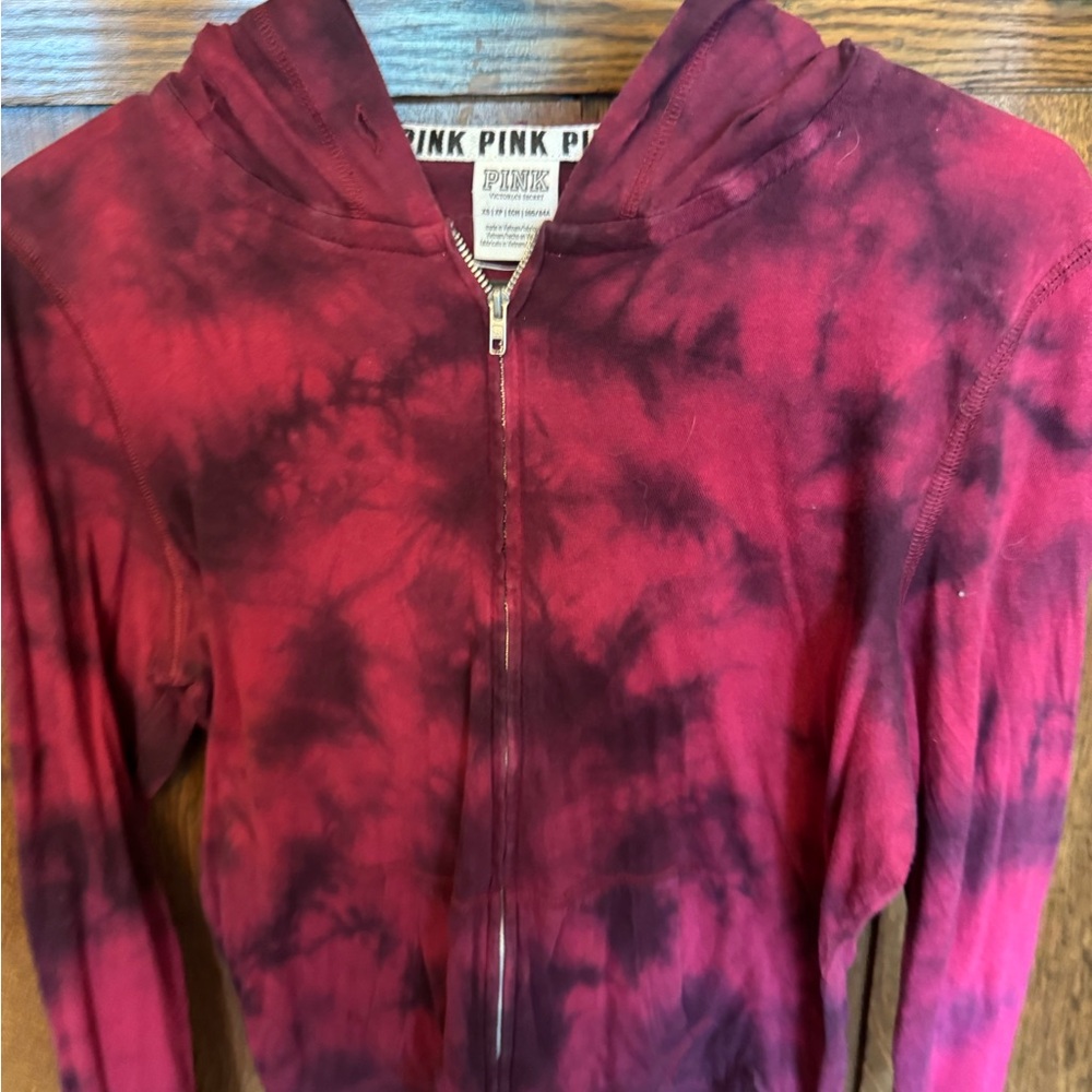 Victoria's Secret Pink Maroon Hoodie